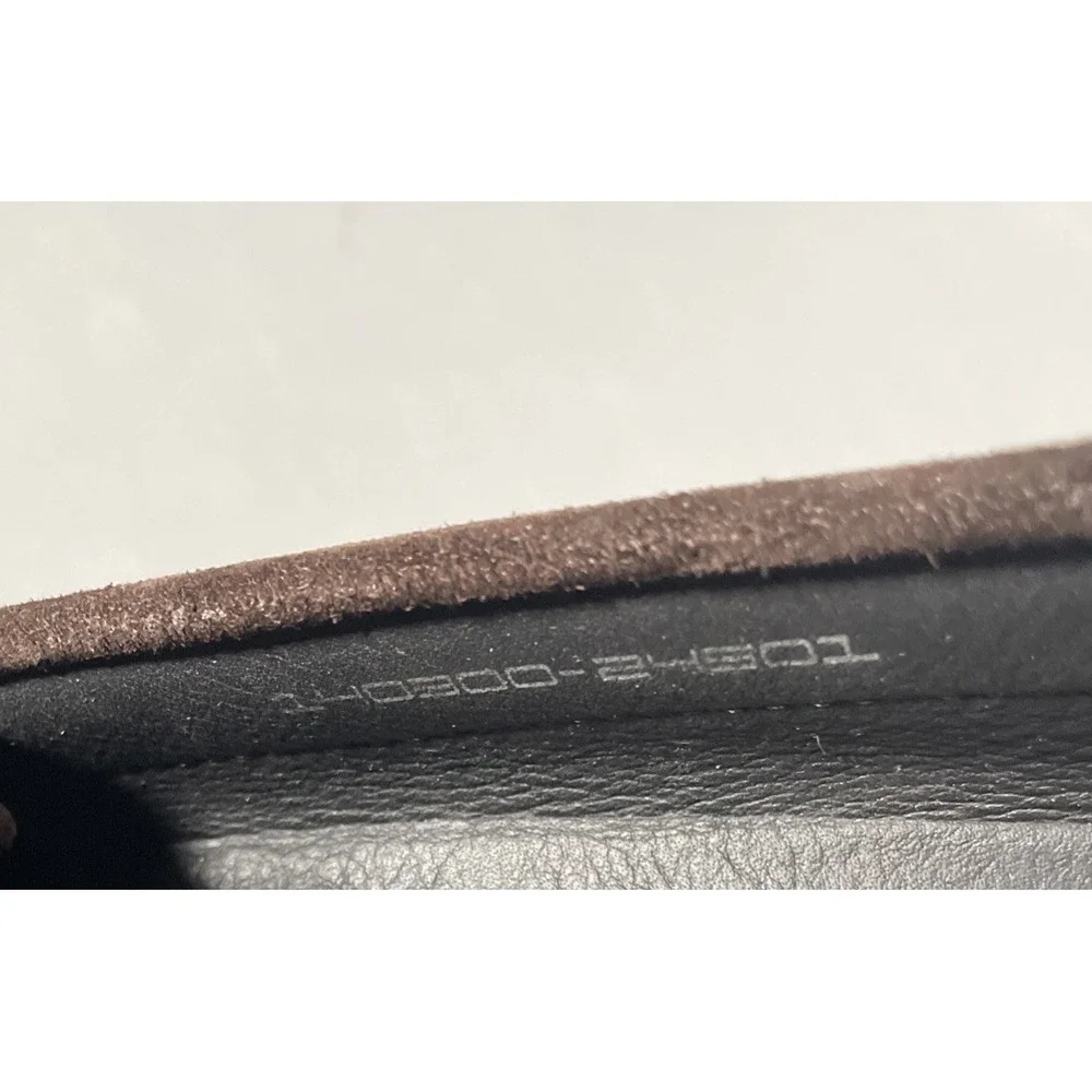 Porsche Design PD Driver Vel Asph‎ Men's Suede Loafers Size 11